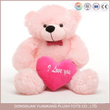 Benutzerdefinierte Valentine Souvenir, 12-Zoll-Cute Pink Bear Teddy